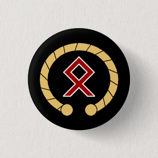 NordoCelticのバッジ- Torc及びRune 缶バッジ (正面)
