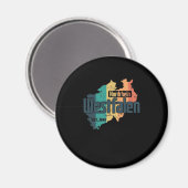 Nordrhein Westfalen Bundesland Deutschland マグネット (正面/裏面)