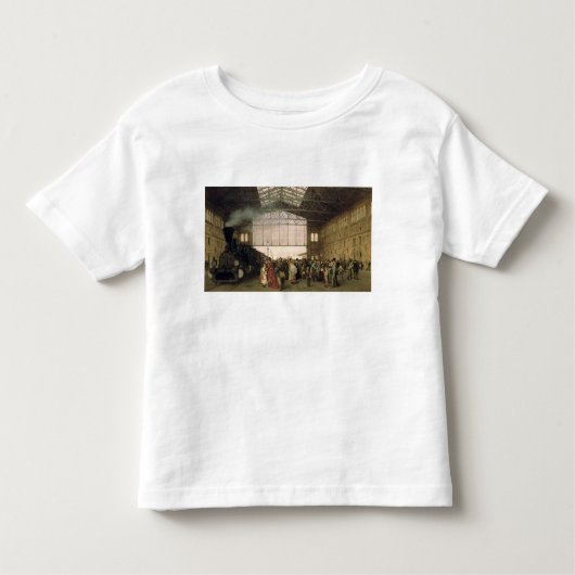 Nordwest Bahnhof、ウィーン1875年 トドラーTシャツ (正面)