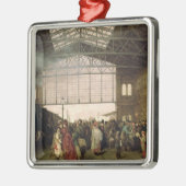 Nordwest Bahnhof、ウィーン1875年 メタルオーナメント (左)