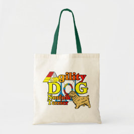 Norfolk_Terrier_機敏性 トートバッグ