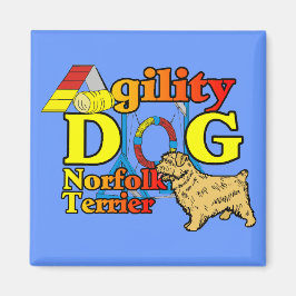 Norfolk_Terrier_機敏性 マグネット