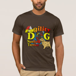 Norfolk_Terrier_機敏性 Tシャツ