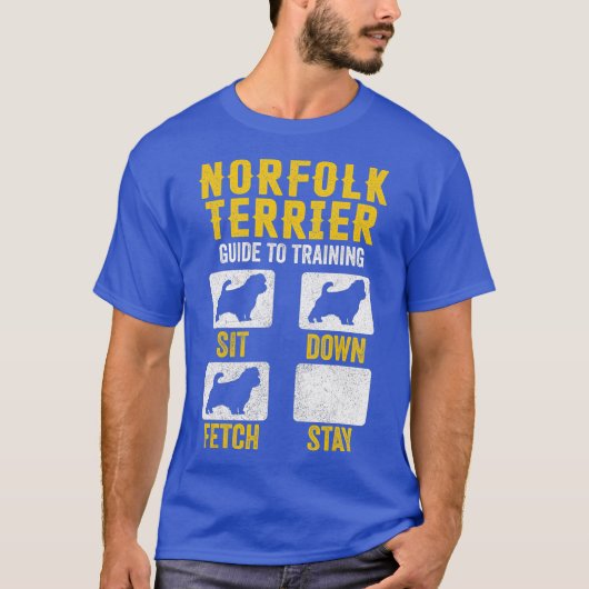 Norfolk Terrier Guide To Training Shirts Dog Mom Tシャツ (正面)