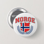 Norge 缶バッジ (正面&裏面)