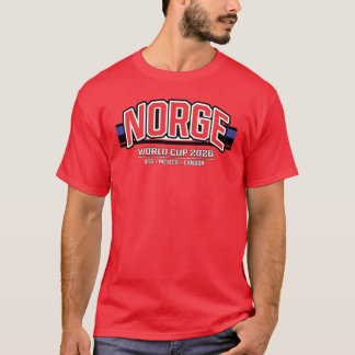 Norge 2026 Football Fan Tee Tシャツ