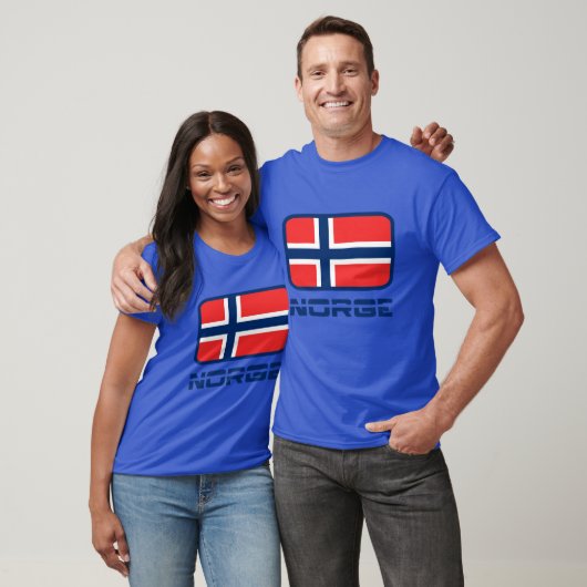 Norge Flag friend Tシャツ (ユニセックス)