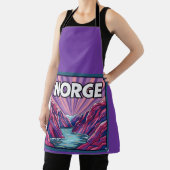Norge Norway Geirangerfjords Fjords Apron エプロン (インサイチュ)