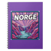 Norge Norway Geirangerfjords Fjords Notebook ノートブック (正面)