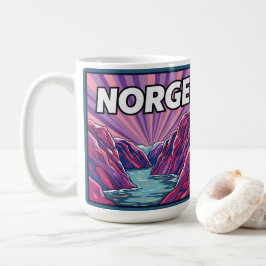Norge Norwegian Geirangerfjords Coffee Mug コーヒーマグカップ