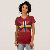 Norge Sverige Sildesalaten、ノルウェー Tシャツ (正面フル)