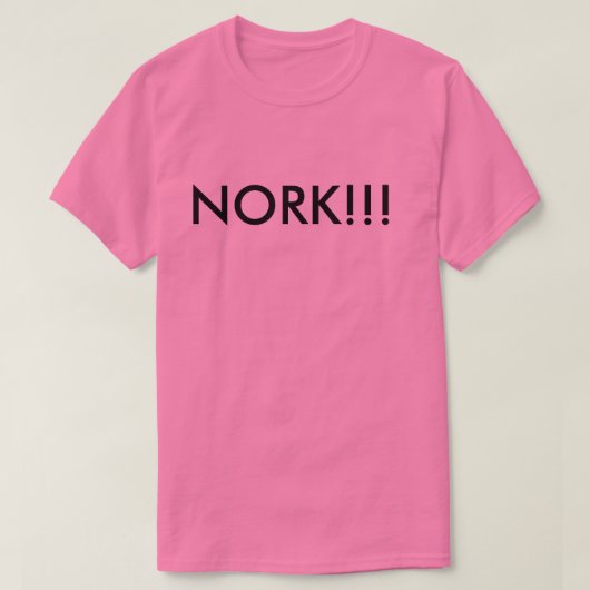 NORK!!! Tシャツ (デザイン正面)