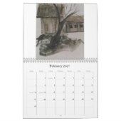 Normaの旅行かばんの芸術 カレンダー (2月 2027)