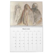 Normaの旅行かばんの芸術 カレンダー (3月 2026)