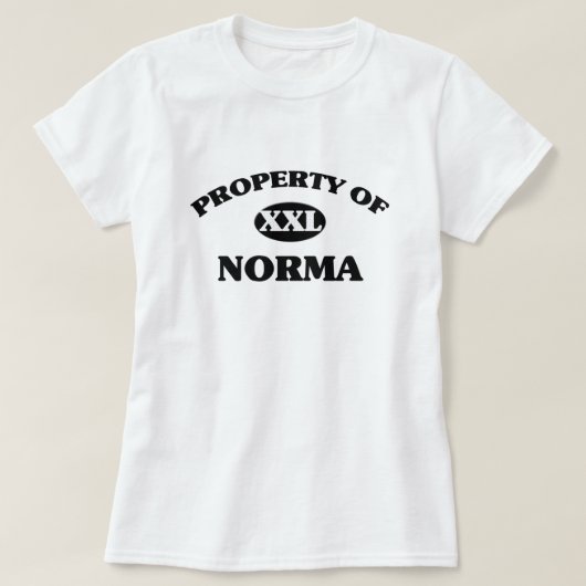 NORMAの特性 Tシャツ (デザイン正面)