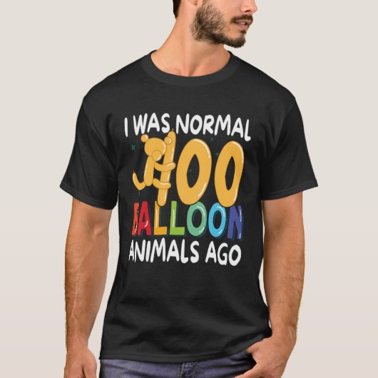 Normal 100 Balloon Animal Ago Artist Balloon Anima Tシャツ (正面)