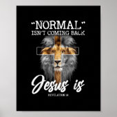 Normal Isn't Coming Back But Jesus Is Revelation C ポスター (正面)