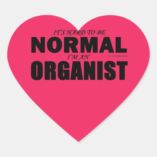 Normal Organistハートシール ハートシール (正面)