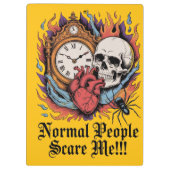 Normal People Scare Me クリップボード (裏面)