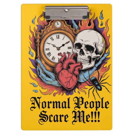 Normal People Scare Me クリップボード (正面)