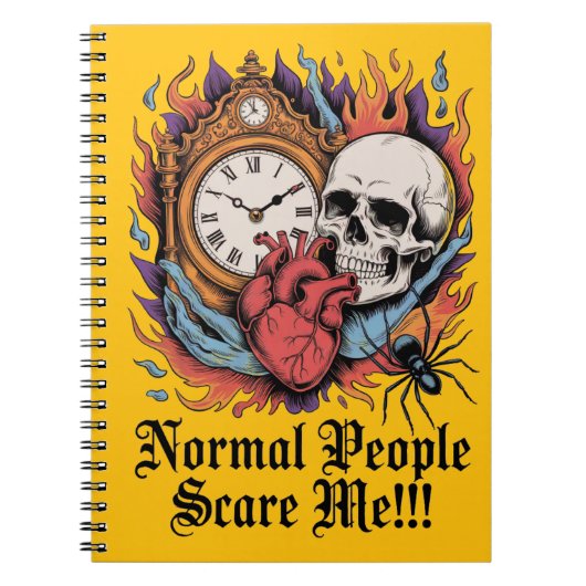 Normal People Scare Me ノートブック (正面)