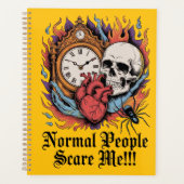 Normal People Scare Me プランナー手帳 (正面)
