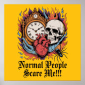 Normal People Scare Me ポスター (正面)