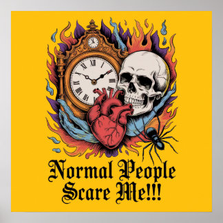 Normal People Scare Me ポスター