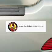 normal_shedevilslogo、www.shedevilsrollerderby.com バンパーステッカー (車上)
