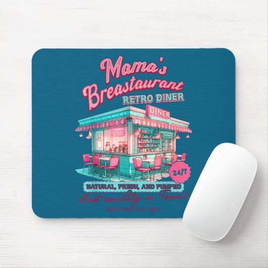 Normalize Breastfeeding Mom Breastfeed Mama's Brea マウスパッド (マウス)