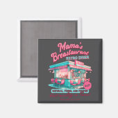 Normalize Breastfeeding Mom Breastfeed Mama's Brea マグネット (正面/裏面)