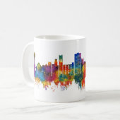 Norman Oklahoma Skyline コーヒーマグカップ (正面左)