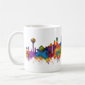 Norman Oklahoma Skyline コーヒーマグカップ (左)