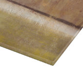 Norman Wyattモダンによるアース絵画トーンでのS カッティングボード (角)