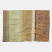 Norman Wyattモダンによるアース絵画トーンでのS キッチンタオル (横)