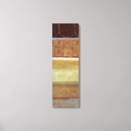 Norman Wyattモダンによるアース絵画トーンでのS キャンバスプリント (正面)