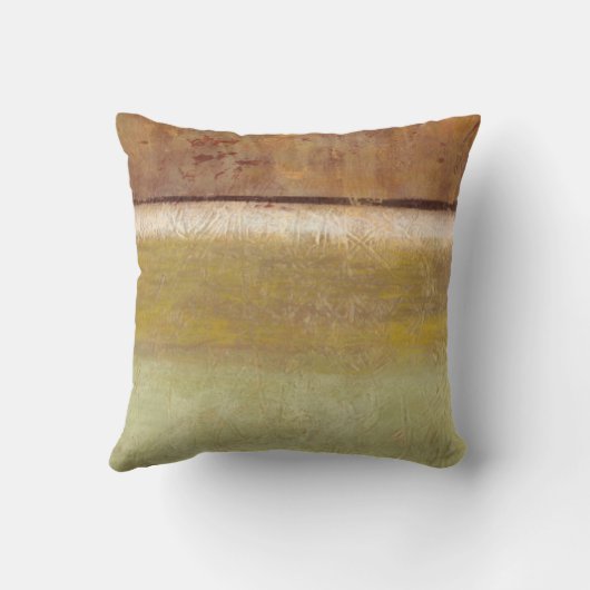 Norman Wyattモダンによるアース絵画トーンでのS クッション (裏面)