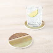 Norman Wyattモダンによるアース絵画トーンでのS コースター (側面)