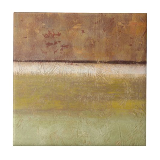 Norman Wyattモダンによるアース絵画トーンでのS タイル (正面)