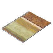 Norman Wyattモダンによるアース絵画トーンでのS ノートブック (左側)