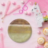 Norman Wyattモダンによるアース絵画トーンでのS ペーパープレート (パーティー)