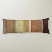 Norman Wyattモダンによるアース絵画トーンでのS ボディピロー (裏面)