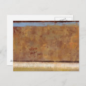 Norman Wyattモダンによるアース絵画トーンでのS ポストカード (正面/裏面)