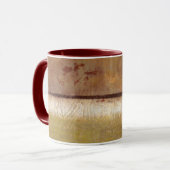Norman Wyattモダンによるアース絵画トーンでのS マグカップ (正面左)