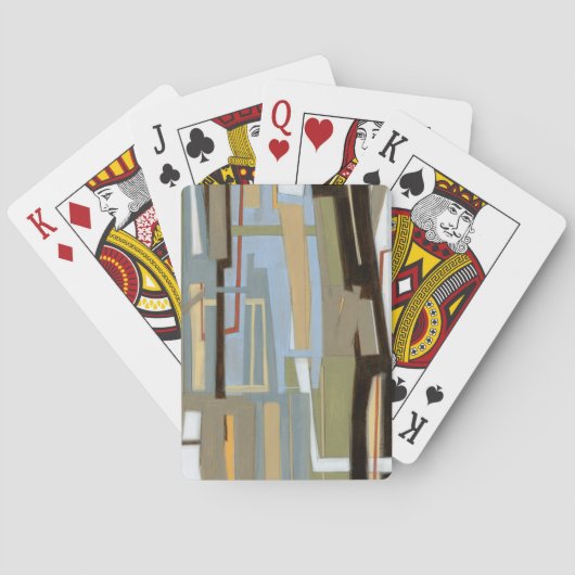 Norman Wyattモダン氏のフ絵画リーエクスプレッション トランプ (裏面)