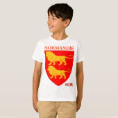 NORMANDIE NORMANDY FRANCE Tシャツ (正面フル)