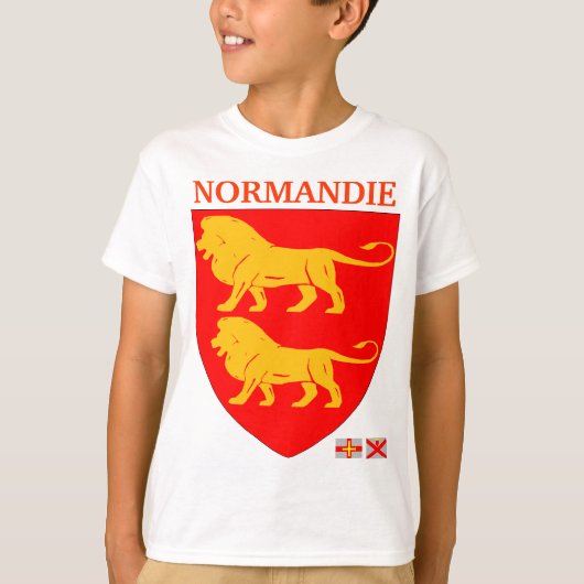 NORMANDIE NORMANDY FRANCE Tシャツ (正面)