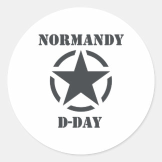 Normandy D-Day ラウンドシール
