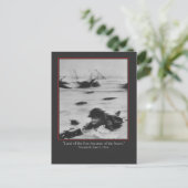 Normandy, June 6, 1944 - WW2 British Soldier ポストカード (スタンド正面)