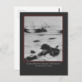 Normandy, June 6, 1944 - WW2 British Soldier ポストカード (正面/裏面)